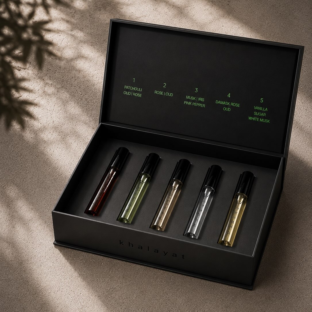 Khalayat discovery box, No.1 to No.5